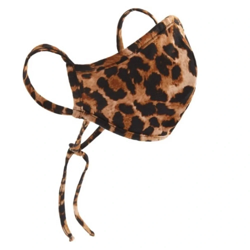 Nordstrom Leopard Print Face Mask